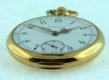 Patek Philippe & Co. Gold Pocket Watch For Spaulding & Co. Chicago Vintage Pre-owned