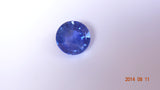 Natural Round Blue Sapphire 6.55ct (Unheated)