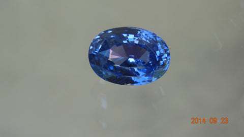 Natural Oval Blue Sapphire 6.81ct (Unheated)