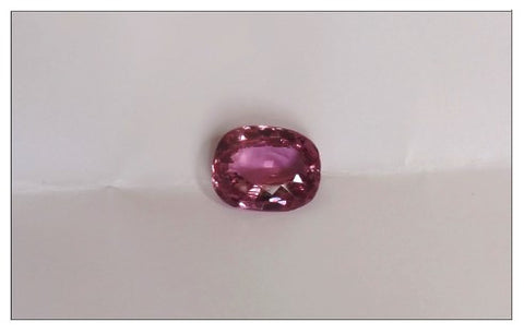 Natural Pink Oval Sapphire 3.01ct (Unheated)